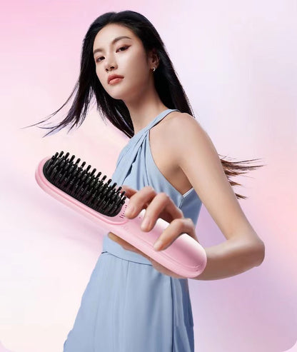 Cordless Hair Straighter Brush